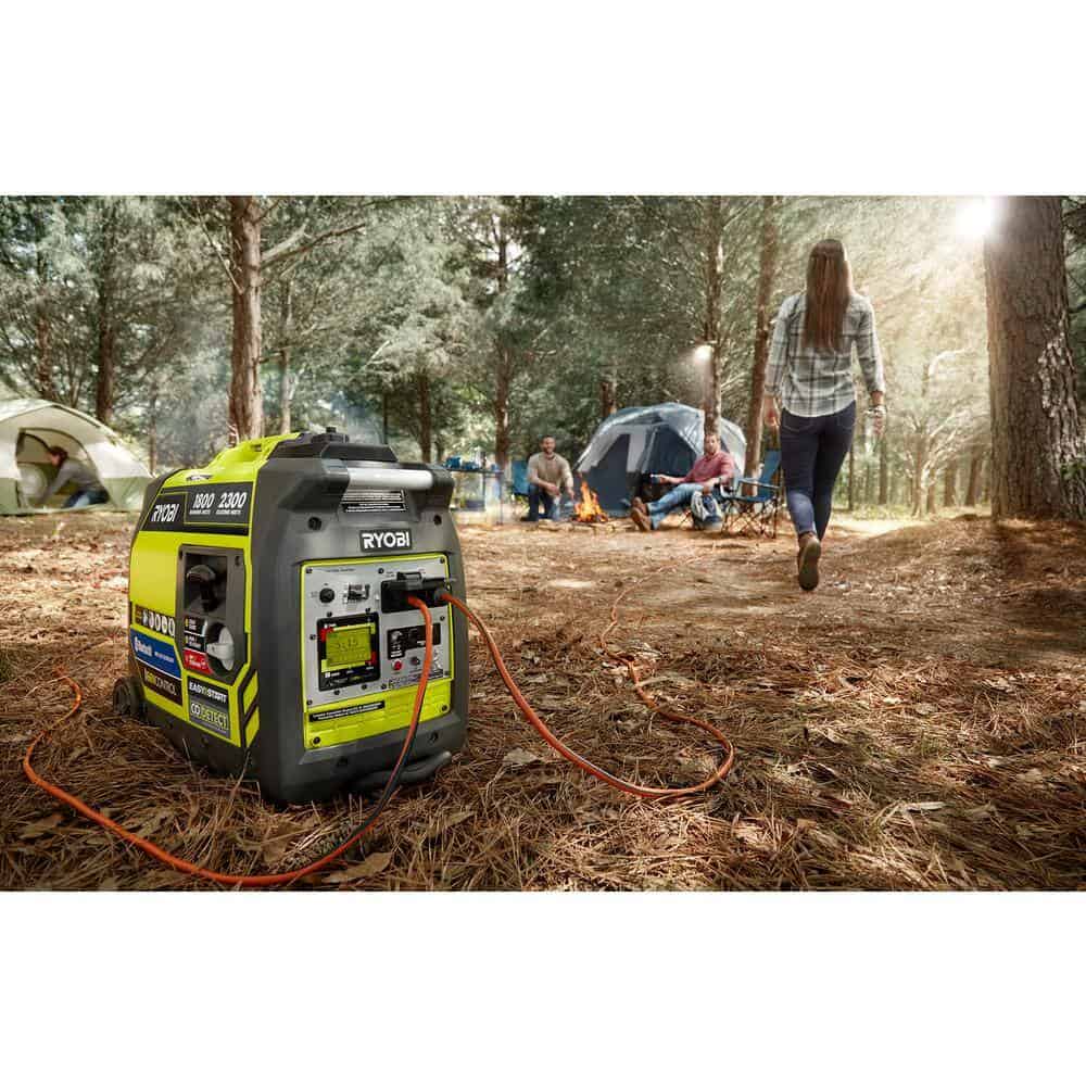 RYOBI 2,300-Watt Recoil Start Bluetooth Super Quiet Gasoline Powered Digital Inverter Generator with CO Shutdown Sensor RYOBI 2,300-Watt Recoil Start Bluetooth Super Quiet Gasoline Powered Digital Inverter Generator with CO Shutdown Sensor - Image 15