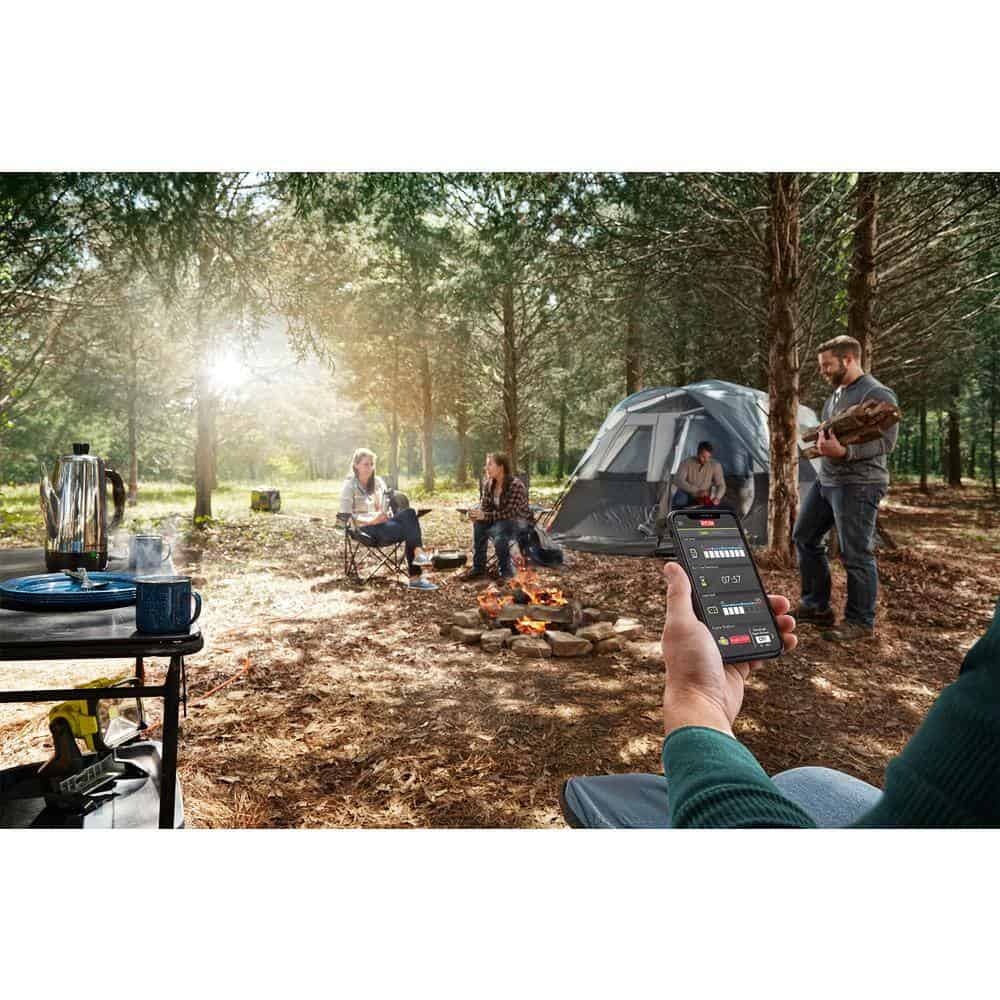 RYOBI 2,300-Watt Recoil Start Bluetooth Super Quiet Gasoline Powered Digital Inverter Generator with CO Shutdown Sensor RYOBI 2,300-Watt Recoil Start Bluetooth Super Quiet Gasoline Powered Digital Inverter Generator with CO Shutdown Sensor - Image 4
