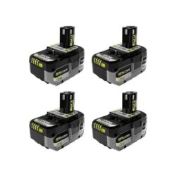 RYOBI PBP2004-PBP2007 ONE+ 18V HIGH PERFORMANCE Lithium-Ion (2) 4.0 Ah and (2) 6.0 Ah Batteries