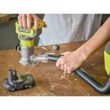 RYOBI ONE+ 18V Compact Router Kit with 2.0 Ah Battery, Charger, and 6.0 Ah HIGH PERFORMANCE Battery (2-Pack)