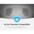 SkyLink ATR-5922BKUW 1-1/4 HPF Quiet Belt Drive Smart Dual LED Garage Door Opener (Wi-Fi) with Battery Backup