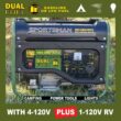 Sportsman 806694 4,000/3,500-Watt Recoil Start Dual Fuel Gasoline Propane Portable Generator with CO Detector Auto-Shutoff