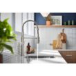 KOHLER Crue Semi-Professional Single-Handle Pull-Down Sprayer Kitchen Faucet in Vibrant Stainless