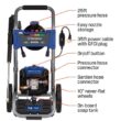 Westinghouse 3400 PSI 2 GPM 13 Amp Electric Powered Pressure Washer with Brushless Motor, Turbo Nozzle and 5 Quick Connect Tips