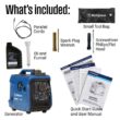 Westinghouse 2,550-Watt Dual Fuel Gas and Propane Powered Portable Inverter Generator with Recoil Start, LED Data Center