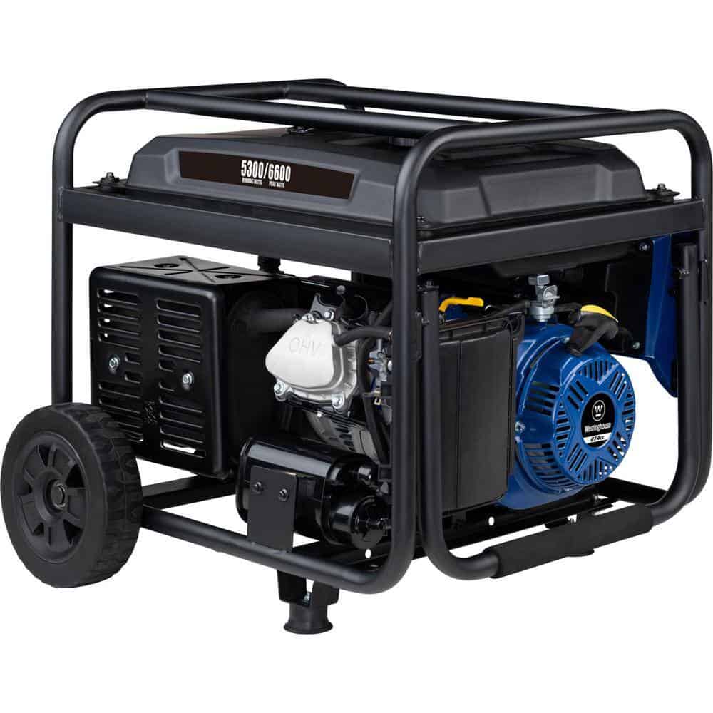 Westinghouse 6,600/5,300-Watt Gas Powered Portable Generator with Remote Electric Start and 30A 120/240V Outlet Westinghouse 6,600/5,300-Watt Gas Powered Portable Generator with Remote Electric Start and 30A 120/240V Outlet - Image 13