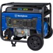 Westinghouse WGen5300DFcv 6,500/5,300-Watt Dual Fuel Gas and Propane Powered Portable Generator with Digital Display, 30A 120/240V Outlet