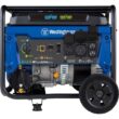 Westinghouse WGen5300DFcv 6,500/5,300-Watt Dual Fuel Gas and Propane Powered Portable Generator with Digital Display, 30A 120/240V Outlet