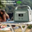 YOSHINO B330 SST Solid-State Portable Power Station, 330W /480W Peak, Push-Button Start Battery Generator