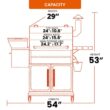 Z GRILLS ZPG-1000D 1060 sq. in. Pellet Grill and Smoker with cabinet storage, Bronze