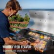 Z GRILLS ZPG-550A2E 590 sq. in. Wood Pellet Grill and Smoker PID 2.0 in Stainless Steel