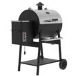 Z GRILLS ZPG-550A2E 590 sq. in. Wood Pellet Grill and Smoker PID 2.0 in Stainless Steel
