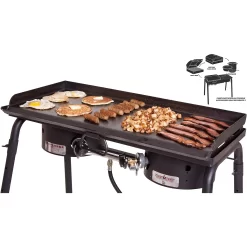 Camp Chef Professional Flat Top 14 in x 32 in Double Burner Griddle