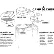 Camp Chef Professional Flat Top 14 in x 32 in Double Burner Griddle