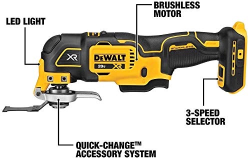 DEWALT 20V MAX Power Tool Combo Kit, 4-Tool Cordless Power Tool Set with 2 Batteries and Charger (DCK444C2) DEWALT 20V MAX Power Tool Combo Kit, 4-Tool Cordless Power Tool Set with 2 Batteries and Charger (DCK444C2) - Image 4