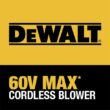 DEWALT DCBL770X1 60V MAX Handheld Blower, 3.0AH Battery