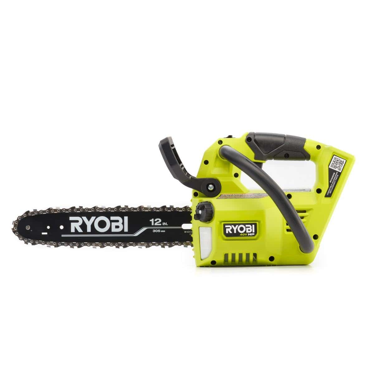 RYOBI 40V HP Brushless 12 in. Top Handle Battery Chainsaw (Tool Only), RY40509BTL RYOBI 40V HP Brushless 12 in. Top Handle Battery Chainsaw (Tool Only), RY40509BTL - Image 4
