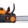 WEN Cordless Electric Chainsaw, 16-Inch Brushless with 40V Max 4Ah Battery and Charger (40417)