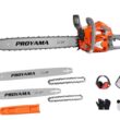 PROYAMA 68CC 2-Cycle Top Handle Gas Powered Chainsaw 24 Inch 20 Inch Petrol Handheld Cordless Chain Saw for Tree Wood Cutting
