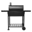 Royal Gourmet CD1824EN 24” Charcoal Grill Outdoor Smoker with Side Tables Backyard Griller Party BBQ Picnic Patio Cooking, Black Royal Gourmet CD1824EN 24” Charcoal Grill Outdoor Smoker with Side Tables Backyard Griller Party BBQ Picnic Patio Cooking, Black