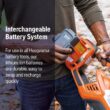 Husqvarna Leaf Blaster 350iB Battery Powered Cordless Leaf Blower, 200-MPH 800-CFM Battery Leaf Blower Husqvarna Leaf Blaster 350iB Battery Powered Cordless Leaf Blower, 200-MPH 800-CFM Battery Leaf Blower