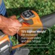 Husqvarna Leaf Blaster 350iB Battery Powered Cordless Leaf Blower, 200-MPH 800-CFM Battery Leaf Blower Husqvarna Leaf Blaster 350iB Battery Powered Cordless Leaf Blower, 200-MPH 800-CFM Battery Leaf Blower