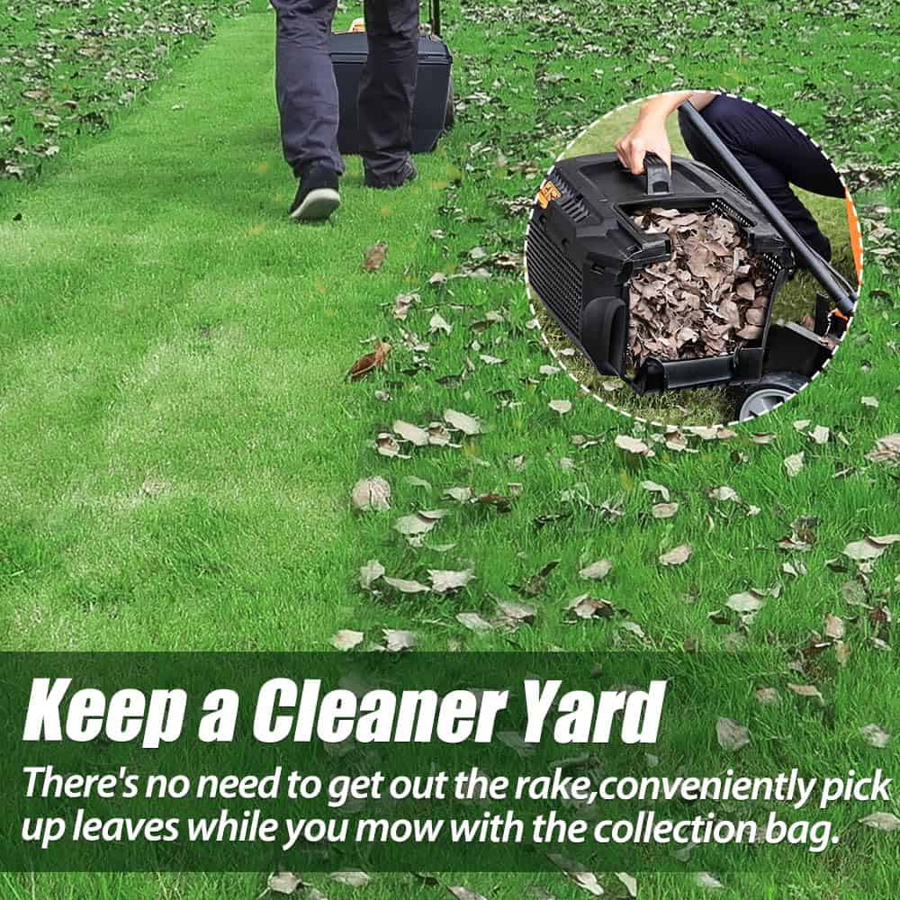 LawnMaster CLM2413A Cordless 13-Inch Lawn Mower 24V Max with 2X4.0Ah Battery and a Charger LawnMaster CLM2413A Cordless 13-Inch Lawn Mower 24V Max with 2X4.0Ah Battery and a Charger - Image 5