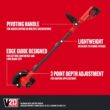 Craftsman 20V Edger Lawn Tool, Cordless Trencher, Bare Tool Only (CMCED400B)