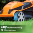 LawnMaster CLM2413A Cordless 13-Inch Lawn Mower 24V Max with 2X4.0Ah Battery and a Charger LawnMaster CLM2413A Cordless 13-Inch Lawn Mower 24V Max with 2X4.0Ah Battery and a Charger