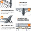 Land Guard 5 Tier Storage Racks and Shelving - 48" L x 20" W x 72" H Heavy Steel Material Pantry Shelves Land Guard 5 Tier Storage Racks and Shelving - 48" L x 20" W x 72" H Heavy Steel Material Pantry Shelves