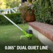 Greenworks 40V Cordless String Trimmer and Leaf Blower Combo Kit, 2.0Ah Battery and Charger Included Greenworks 40V Cordless String Trimmer and Leaf Blower Combo Kit, 2.0Ah Battery and Charger Included