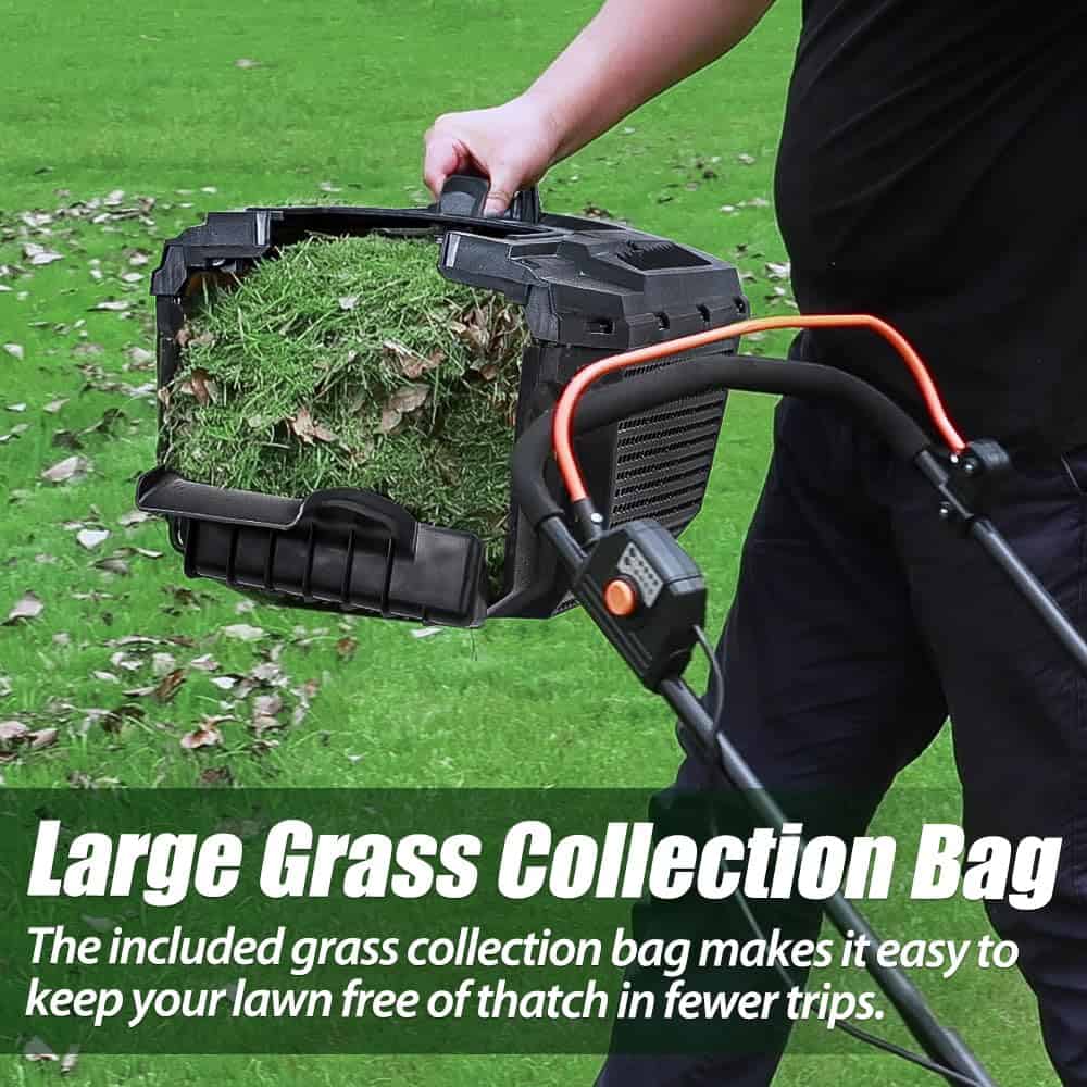 LawnMaster CLM2413A Cordless 13-Inch Lawn Mower 24V Max with 2X4.0Ah Battery and a Charger LawnMaster CLM2413A Cordless 13-Inch Lawn Mower 24V Max with 2X4.0Ah Battery and a Charger - Image 6