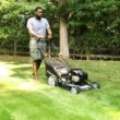 Yard Force Self Propelled Lawn Mower Briggs & Stratton 150cc Gas Engine 22-inch Steel Deck 3-in-1 Mulch