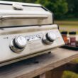 Monument Grills, Clearview 2 - Burner Portable Stainless Liquid Propane 15000 BTU Gas Grill