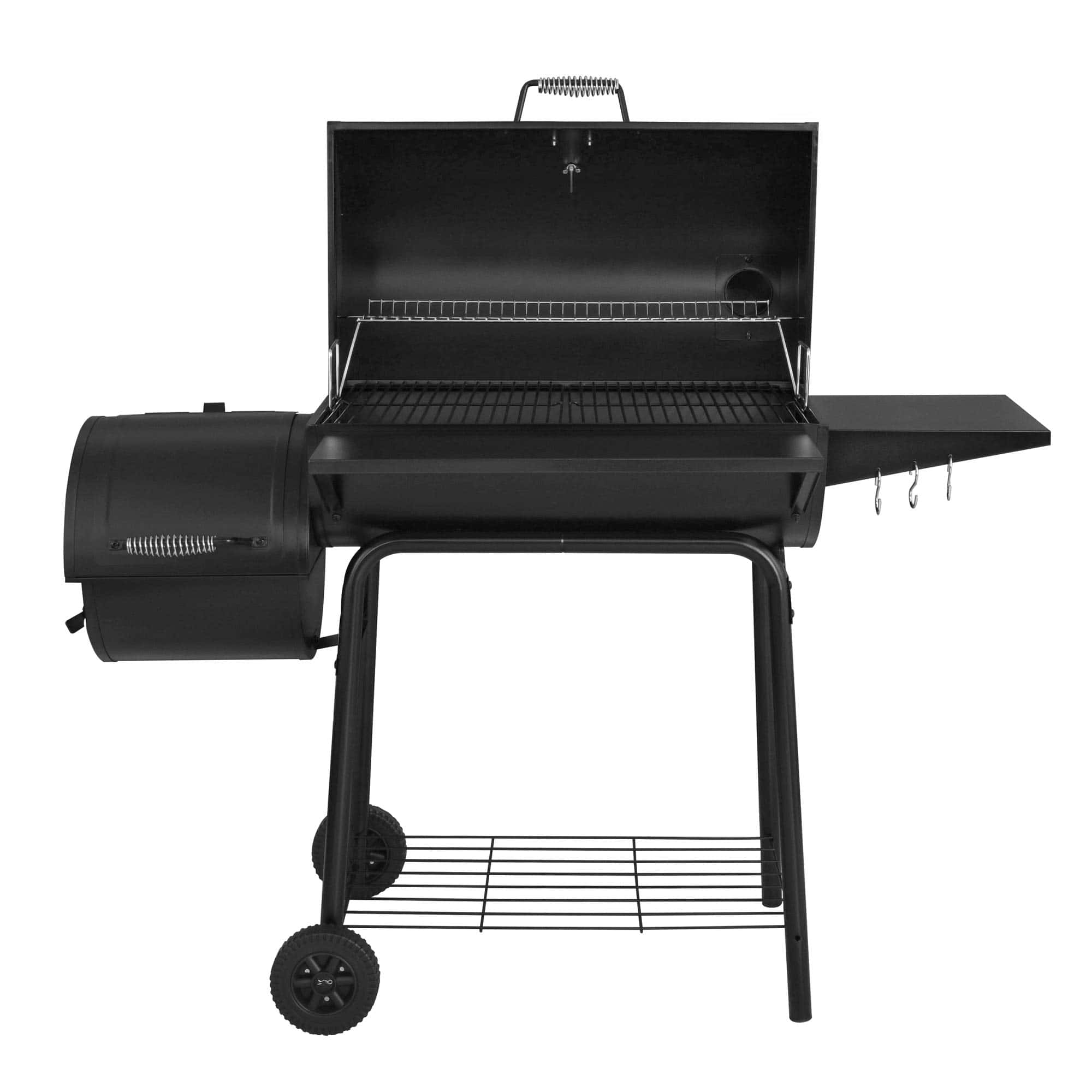 Royal Gourmet CC1830S 30" BBQ Charcoal Grill and Offset Smoker | 811 Square Inch cooking surface, Outdoor for Camping | Black Royal Gourmet CC1830S 30" BBQ Charcoal Grill and Offset Smoker | 811 Square Inch cooking surface, Outdoor for Camping | Black - Image 9