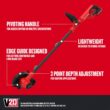 Craftsman 20V MAX Edger Lawn Tool, Cordless Lawn Edger with Battery & Charger Included (CMCED400D1)