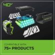 Greenworks 40V 16" Cordless (Push) Lawn Mower (75+ Compatible Tools), 4.0Ah Battery and Charger Included