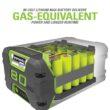 Greenworks 80V 16" Brushless Cordless Chainsaw, 2.0Ah Battery and Charger Included