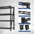 WORKPRO 68" Ultra Wide 4-Tier Metal Garage Shelving Unit, 68"W x 24"D x 65"H, 7200 LBS Capacity, Heavy Duty Storage Utility Rack WORKPRO 68" Ultra Wide 4-Tier Metal Garage Shelving Unit, 68"W x 24"D x 65"H, 7200 LBS Capacity, Heavy Duty Storage Utility Rack