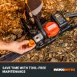 Worx Nitro 40V 16" Cordless Chainsaw WG385 Power Share Battery Chainsaw 59 ft/s Chain Speed Dual Safety Protection