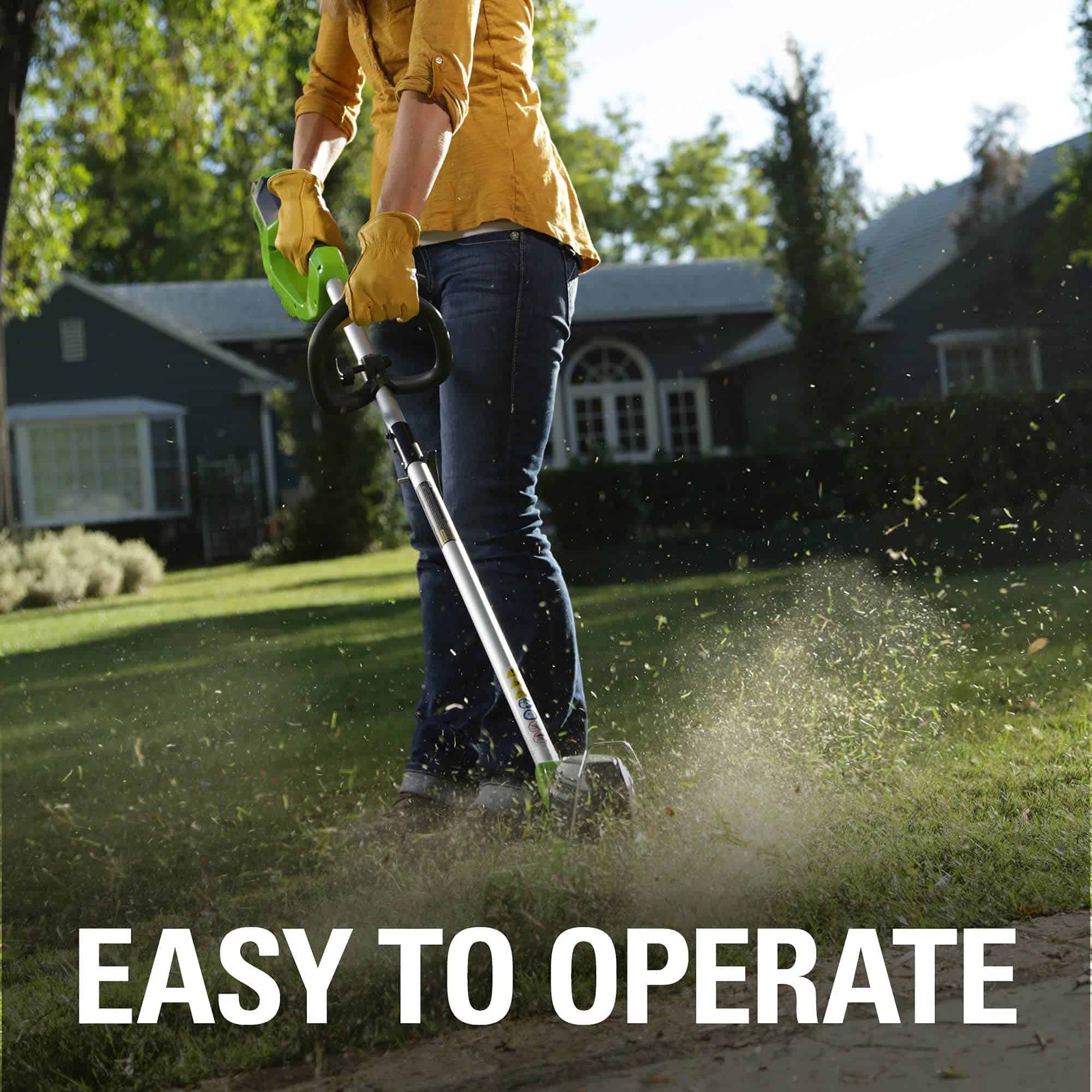 Greenworks 40V Cordless String Trimmer and Leaf Blower Combo Kit, 2.0Ah Battery and Charger Included Greenworks 40V Cordless String Trimmer and Leaf Blower Combo Kit, 2.0Ah Battery and Charger Included - Image 4