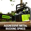 Greenworks 80V 18" Brushless Cordless Chainsaw (Great for Tree Felling, Limbing, Pruning, and Firewood) / 75+ Compatible Tools), Tool Only
