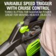 Greenworks 80V (170 MPH / 730 CFM / 75+ Compatible Tools) Cordless Brushless Axial Leaf Blower, Tool Only, 80 Volts