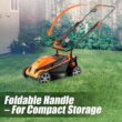 LawnMaster CLM2413A Cordless 13-Inch Lawn Mower 24V Max with 2X4.0Ah Battery and a Charger LawnMaster CLM2413A Cordless 13-Inch Lawn Mower 24V Max with 2X4.0Ah Battery and a Charger