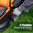 LawnMaster CLM2413A Cordless 13-Inch Lawn Mower 24V Max with 2X4.0Ah Battery and a Charger LawnMaster CLM2413A Cordless 13-Inch Lawn Mower 24V Max with 2X4.0Ah Battery and a Charger