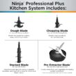 Ninja BN801: Powerful Kitchen System for Smoothies, Dough & More (Grey)