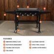 Blackstone 36” Griddle Cooking Station | 4 Burner Flat Top Grill | Propane Fueled