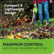 Greenworks 40V (130 MPH / 550 CFM / 75+ Compatible Tools) Cordless Brushless Axial Leaf Blower, 4.0Ah Battery and Charger Included