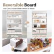 HOMEDANT House Z-Beam White 48" Wide Heavy Duty Garage Storage Shelving Adjustable 5-Tier Metal Shelves HOMEDANT House Z-Beam White 48" Wide Heavy Duty Garage Storage Shelving Adjustable 5-Tier Metal Shelves