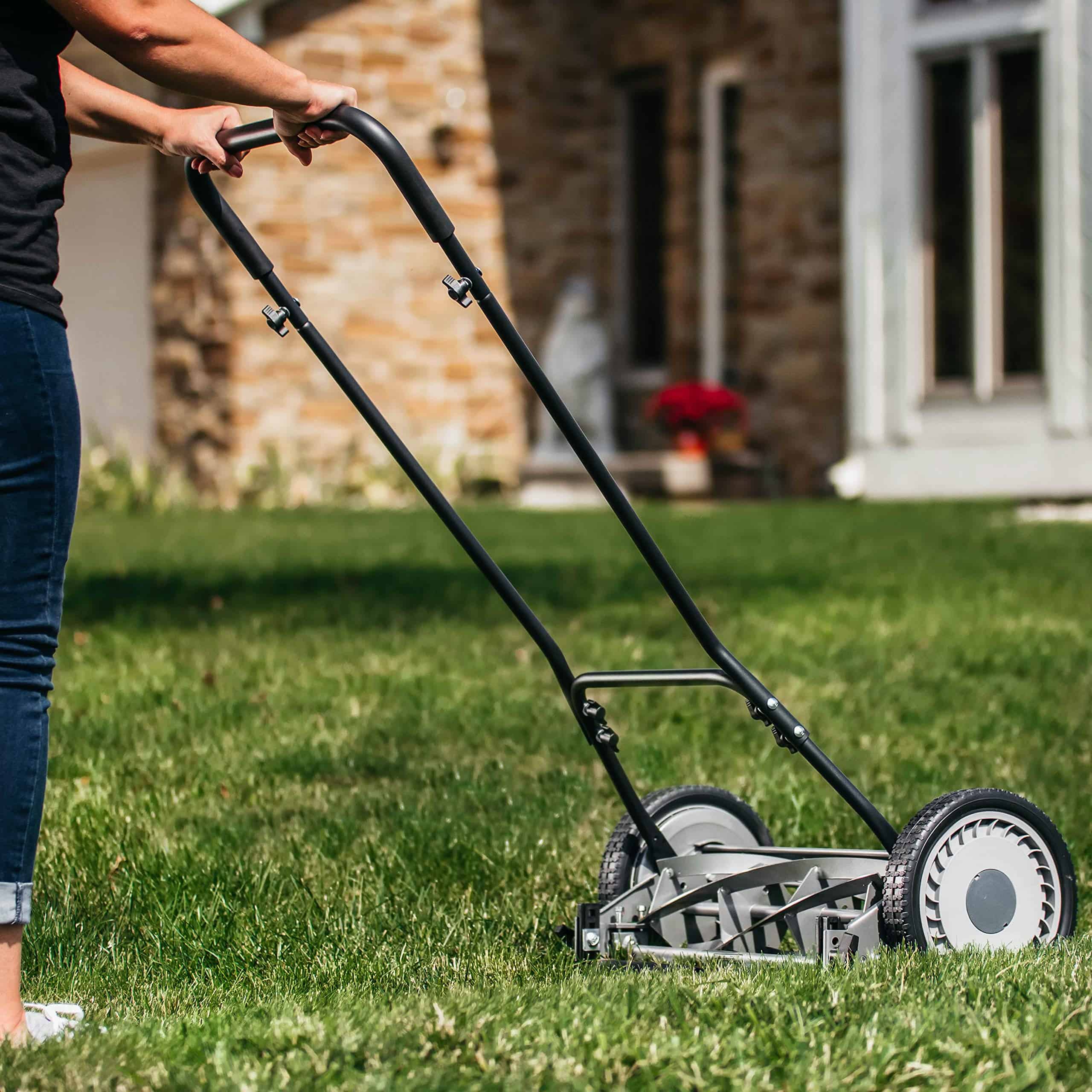 Great States 815-18 18-Inch 5-Blade Push Reel Lawn Mower, 18-Inch, 5-Blade, Grey Great States 815-18 18-Inch 5-Blade Push Reel Lawn Mower, 18-Inch, 5-Blade, Grey - Image 6